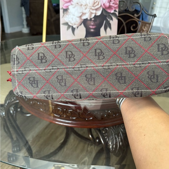 Dooney & Bourke Red and Brown Women's Bag 13x7 - Picture 9 of 15